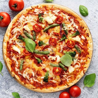 Large Chicken Italian pizza