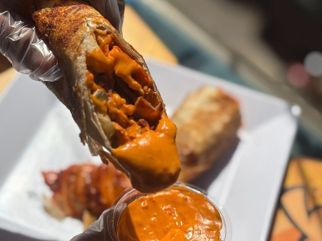 Syrian Tandoori Chicken Shawarma Sandwich