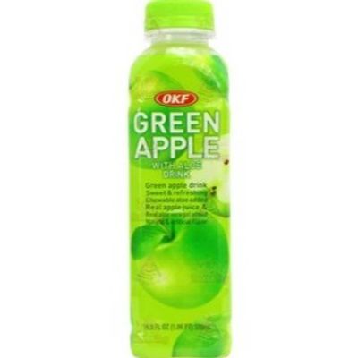 OKF - Fruit Juice With Aloe Vera Green Apple 500ml