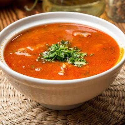 Red Shrimp Roe Soup
