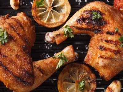 Half Chicken 2 Thighs