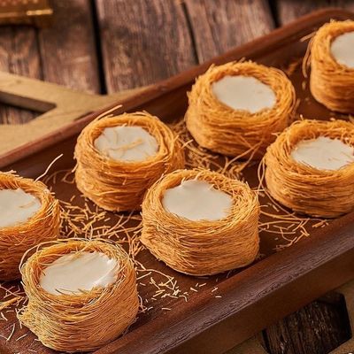 Kunafa Bird's Nest White Chocolate
