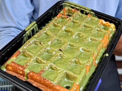 Pistachio Waffle