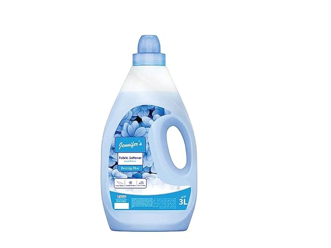 Jennifers Fabric Softner Breezy Blue 3 Liter