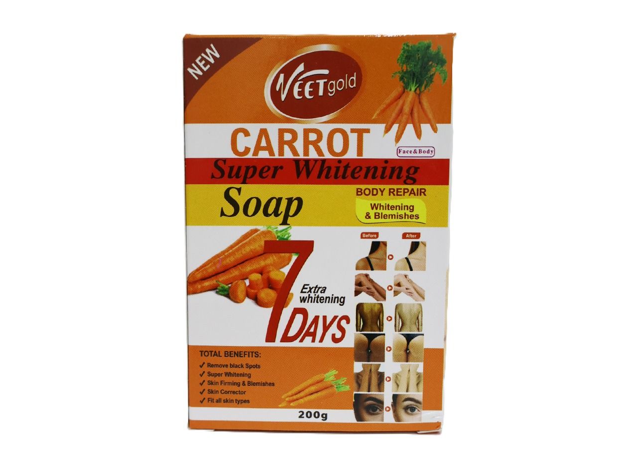 Veet Gold Carrot Soap 200 Gm