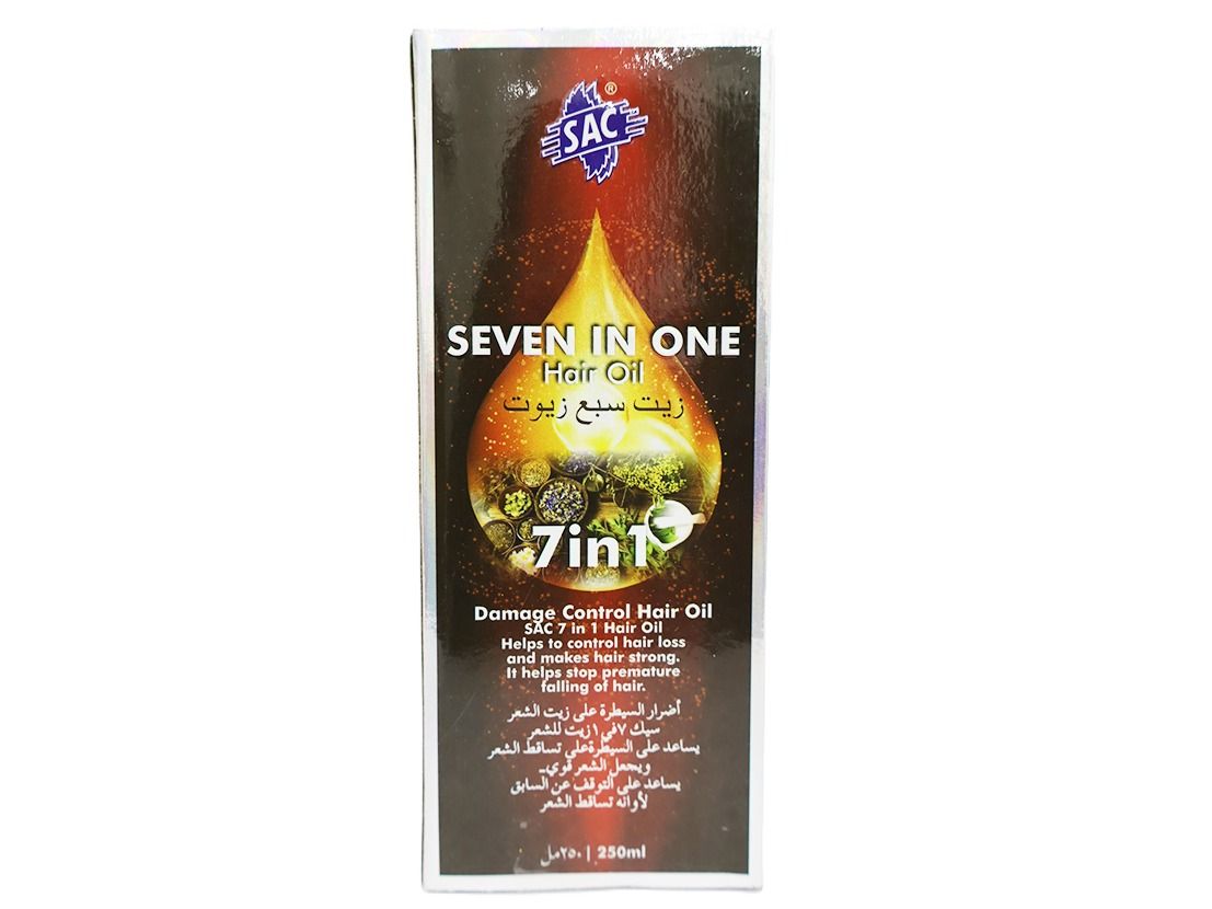 SAC Seven in One Hair Oil 250 Ml