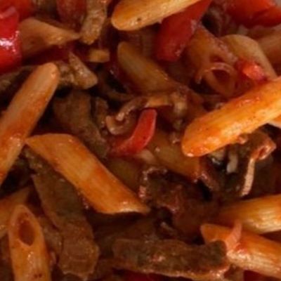 Hiss Pasta with Liver