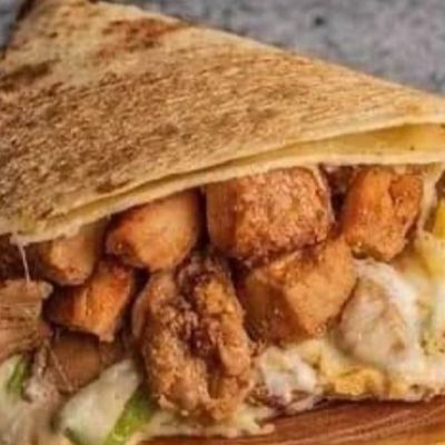 Baladi Breaded Chicken Crepe