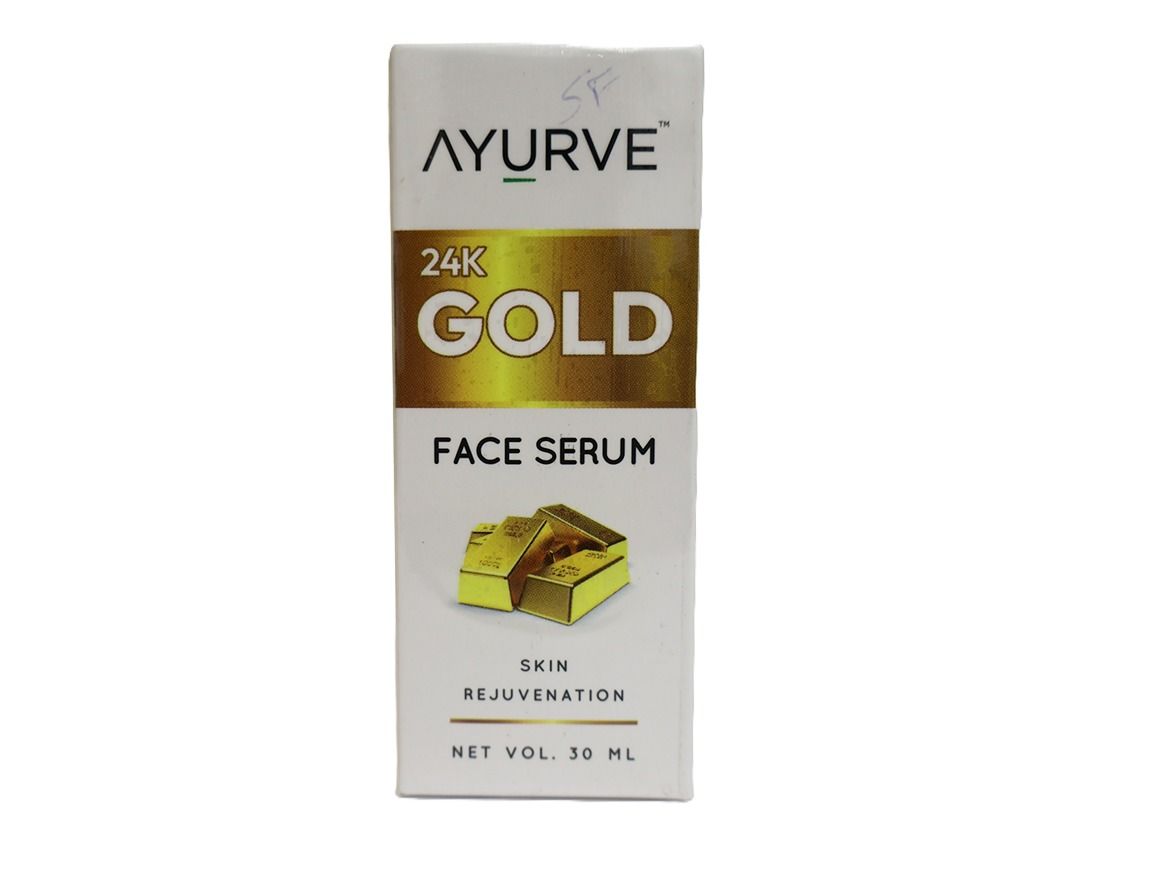 Ayurve 24 K Gold Face Serum Rejuvenating 30 Ml