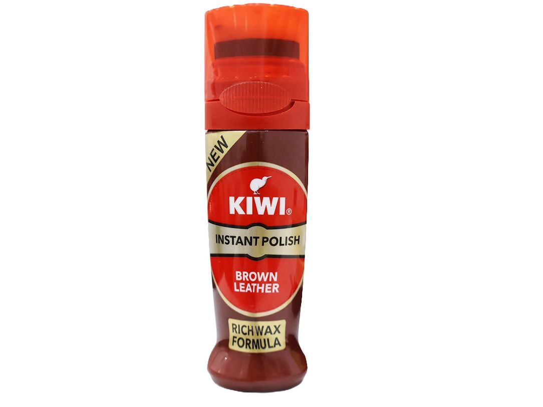 Kiwi Instant Shoe Polish 75 Ml Brown