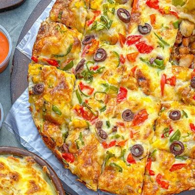 oriental Super supreme pizza