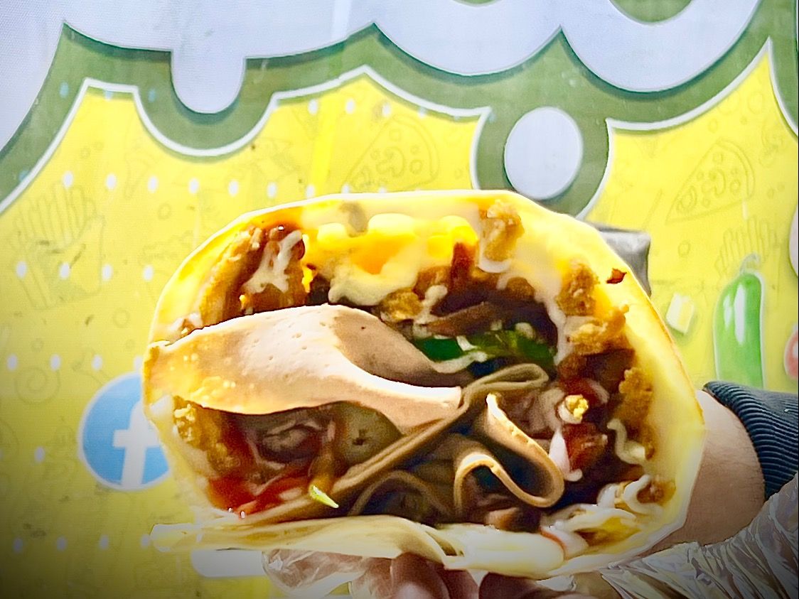 Chicken Mix Crunchy Crepe
