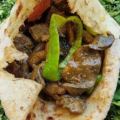 رغيف كبدة بلدي