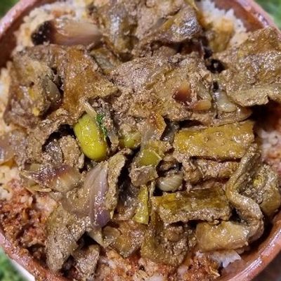 فتة كبدة