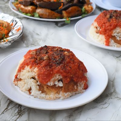Fatteh With Vinegar And Garlic