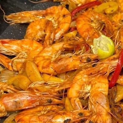 Half A Damietta Shrimp