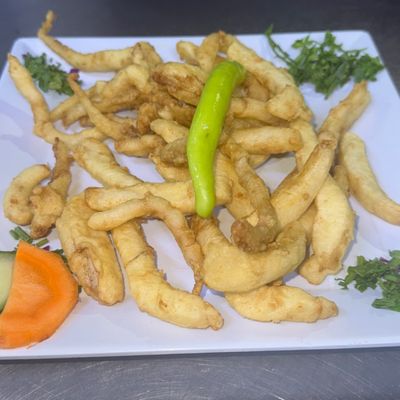 Half A Kilo Of Fried Squid