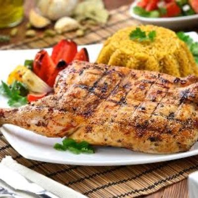 1/2 Grilled Chicken Meal