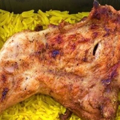 Quarter Chicken Thigh Meal