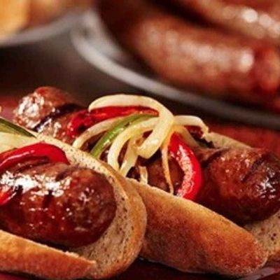 Sausage sandwich