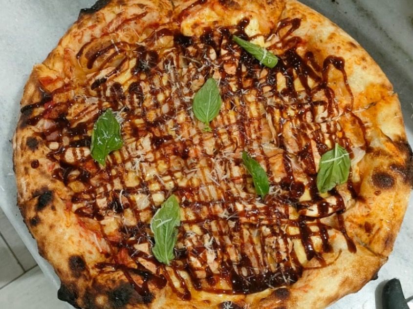 Pollo Bbq Pizza Large