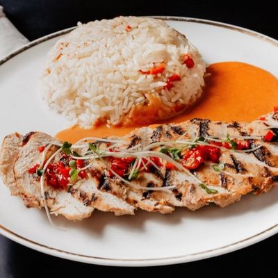 Roasted Creamy Chicken Platter