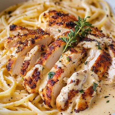 Chicken White Sauce Pasta