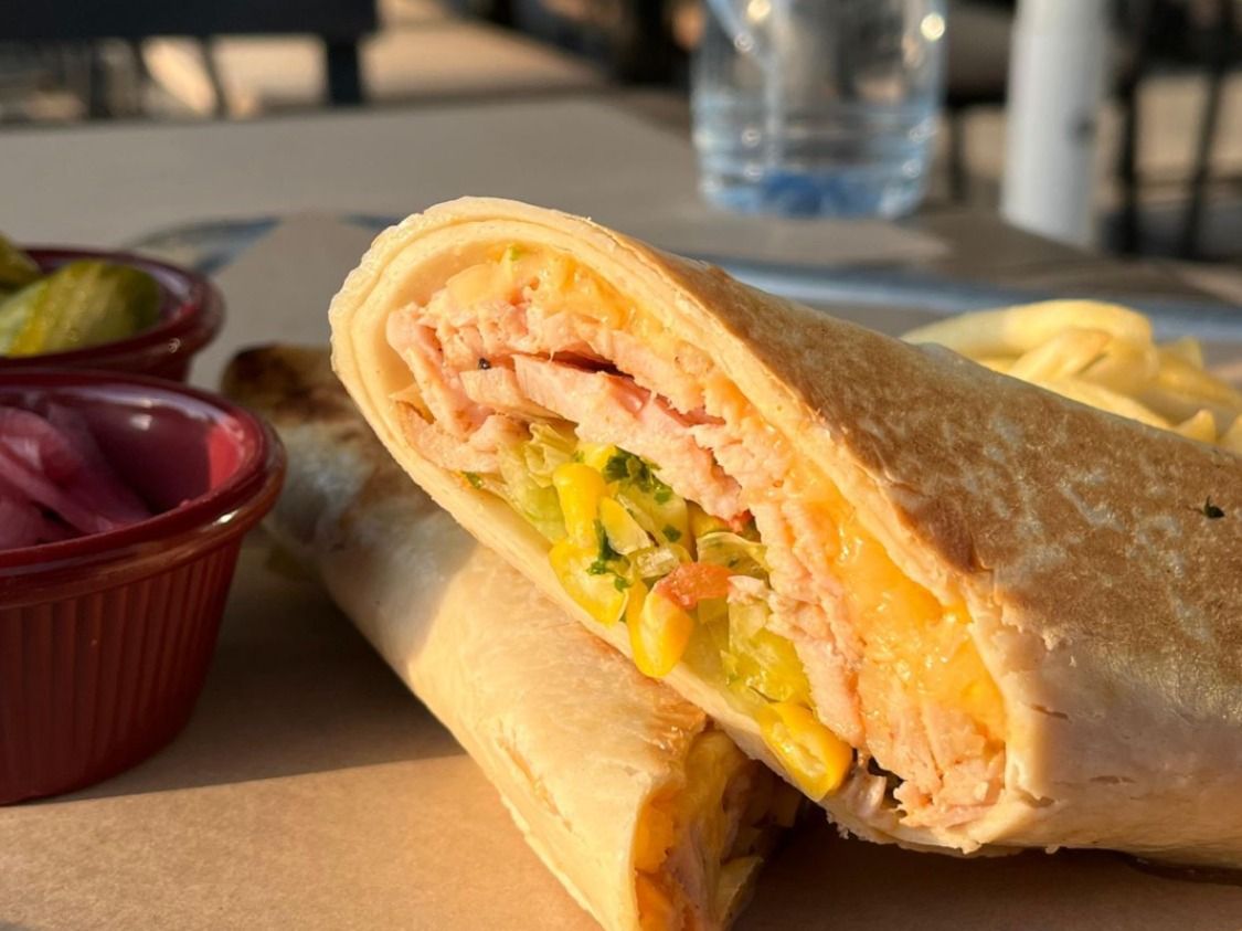 Austin's Turkey Burrito