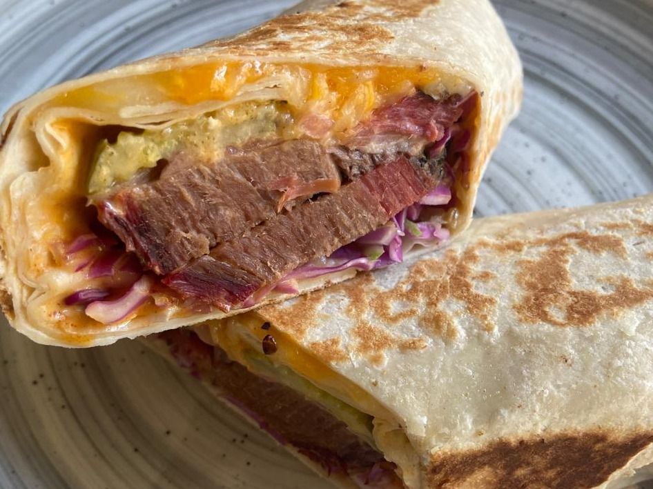 Austin's Brisket Burrito