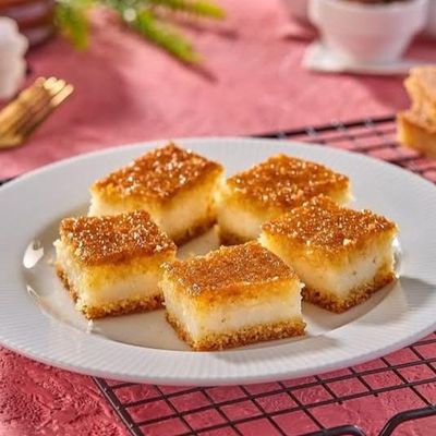 half Turky Basbousa