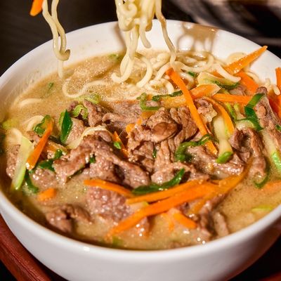 Ramen Soup With Beef