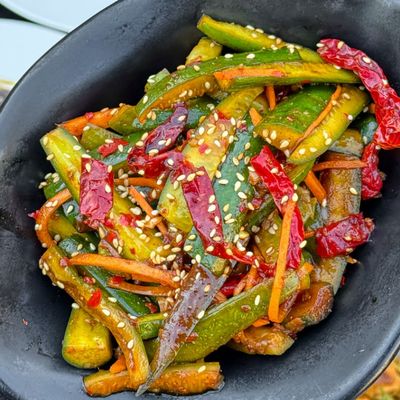Spicy Cucumber Salad