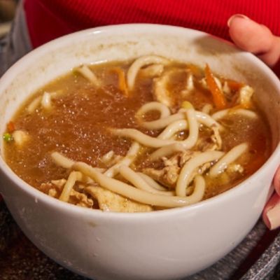 Shrimp Noodles Soup