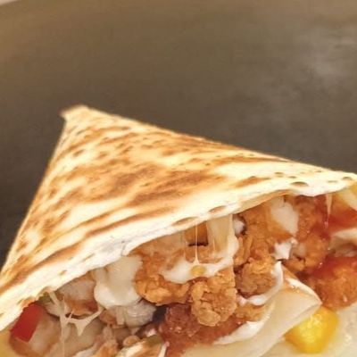 Burger Chicken Crepe