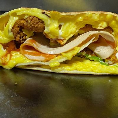 Mix Chicken Crepe