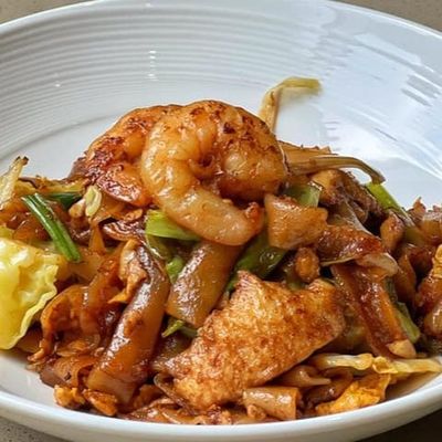 Shrimp Noodles Pad See Ew
