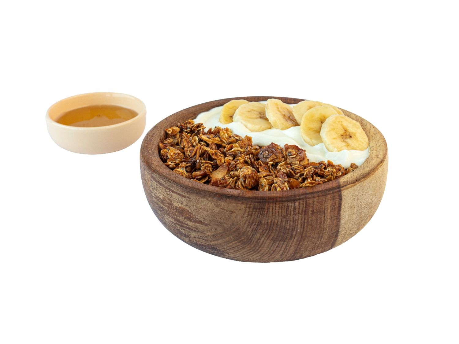 Granola Parfait With Seasonal Fruits