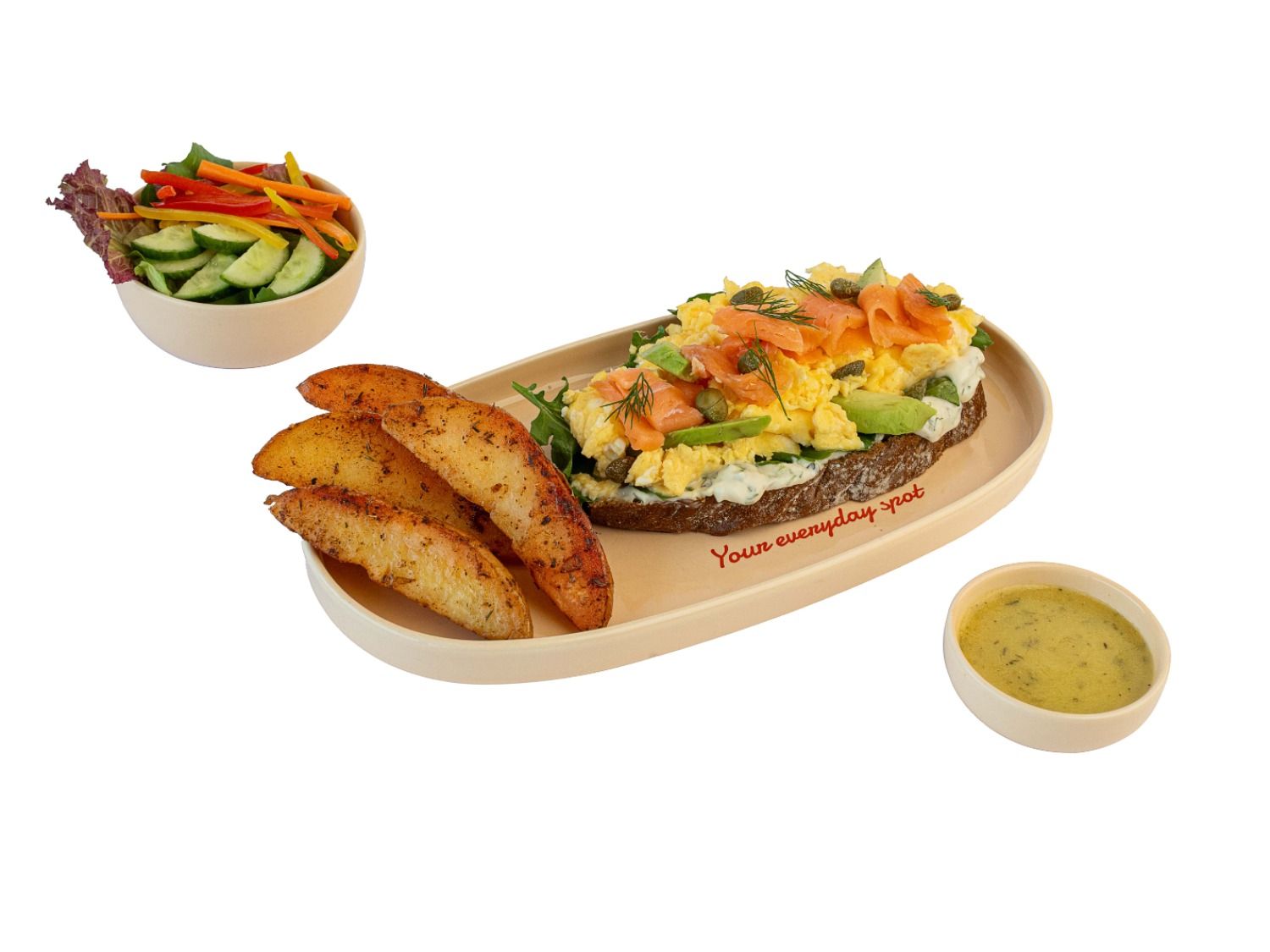 Scrambled Egg With Avocado