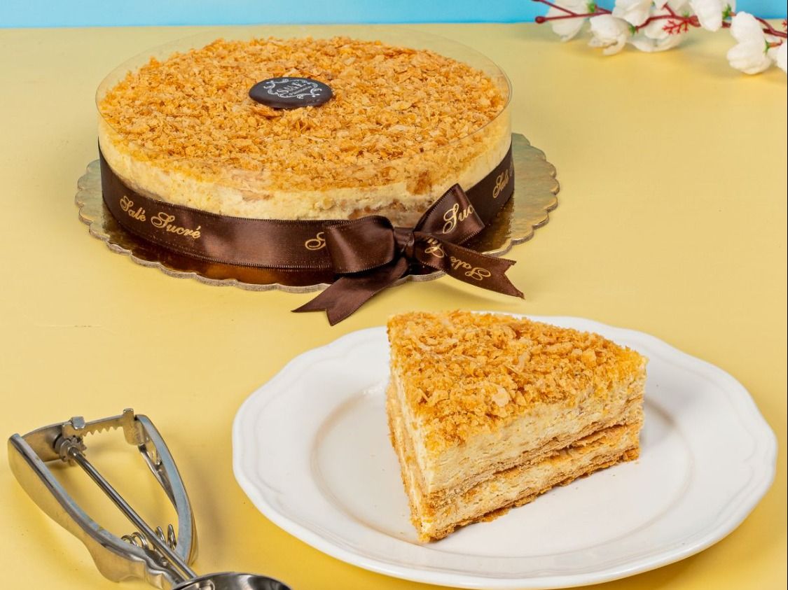 Mille-Feuille Torte Ice Cream Cake
