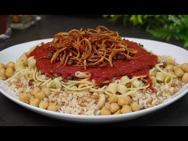 Plain Koshari
