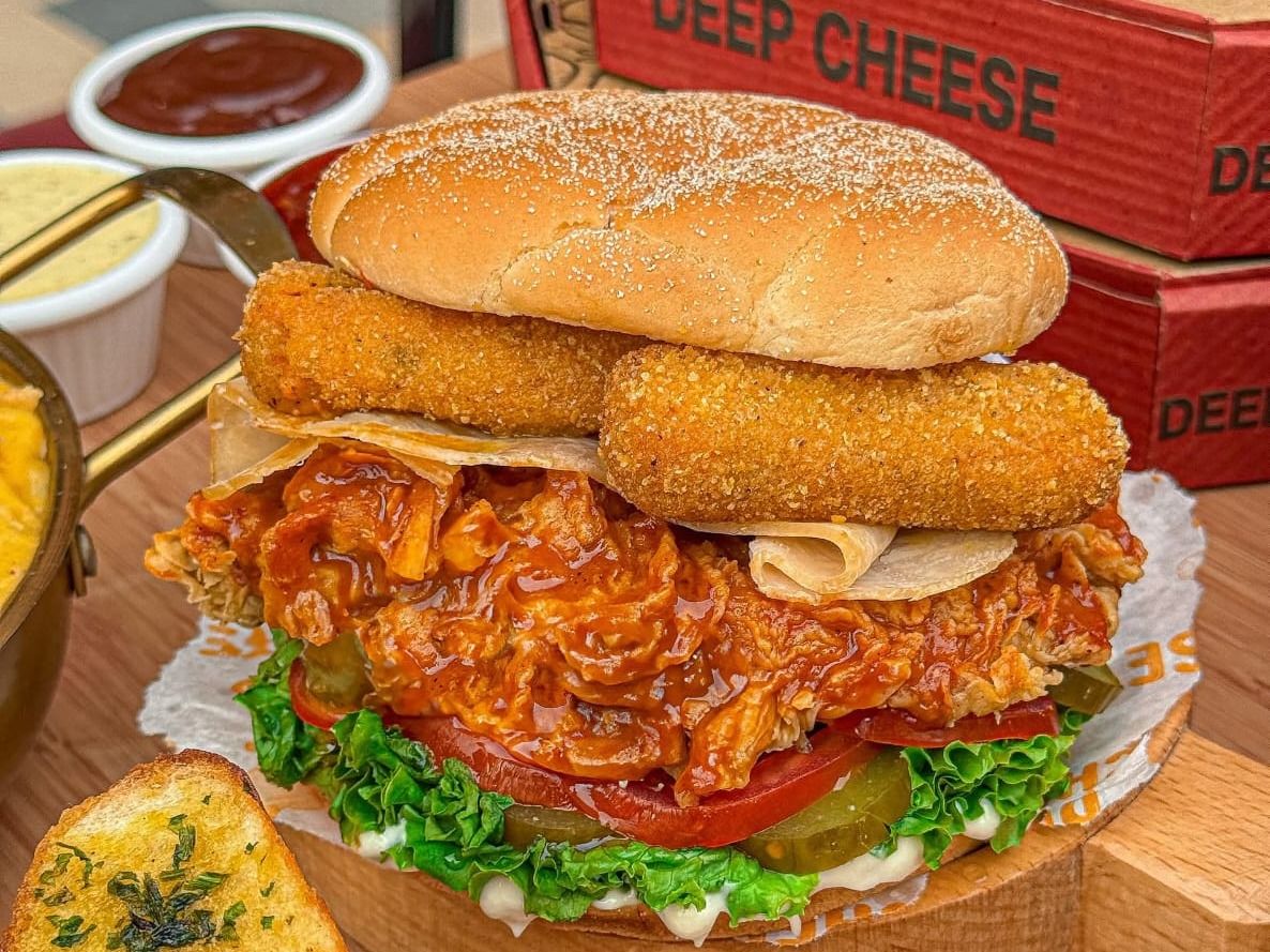 Chicken Fire Sandwich