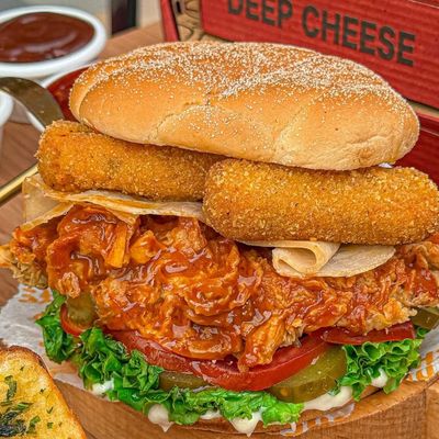 Chicken Fire Sandwich