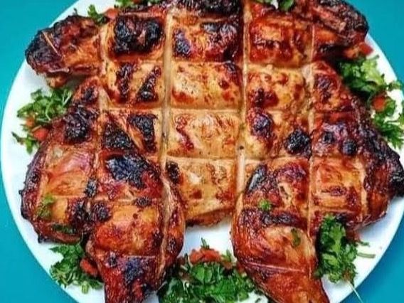 Half Grilled Chicken