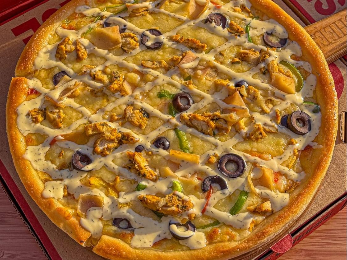 Crispy Chicken Pizza