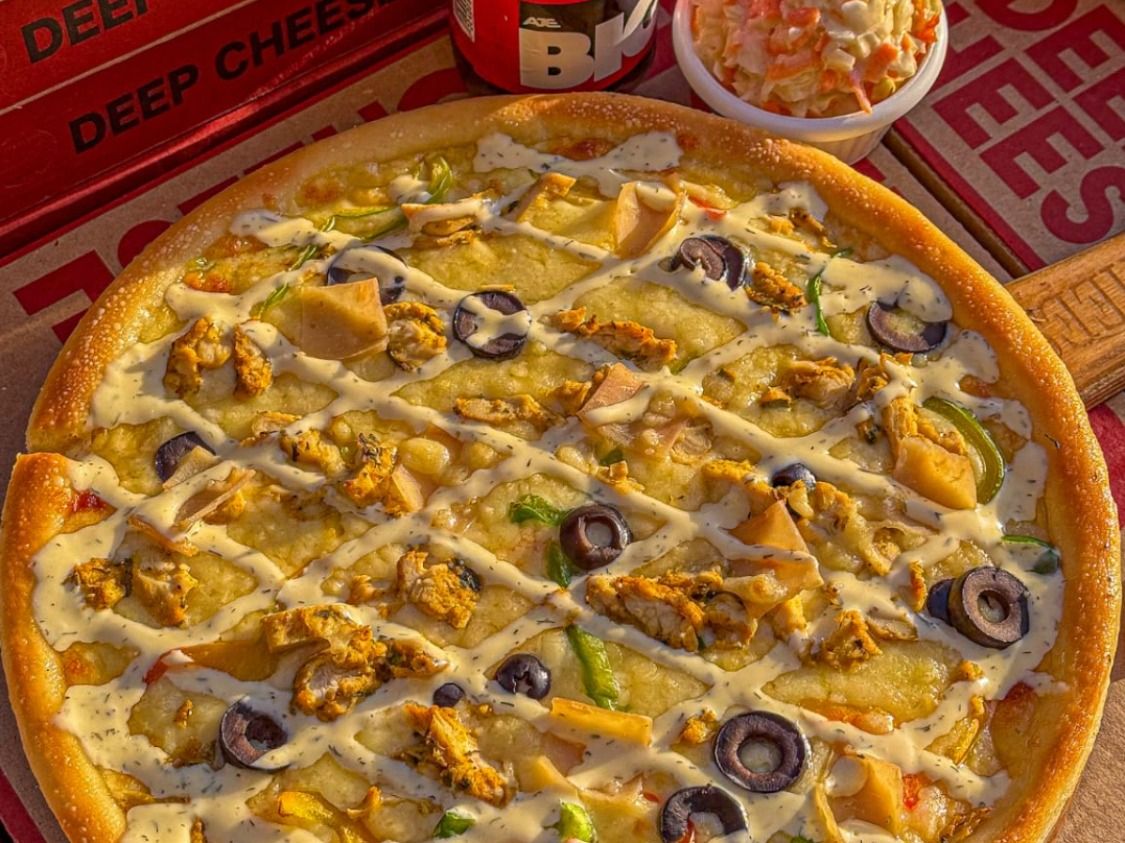 Chicken Ranch Pizza