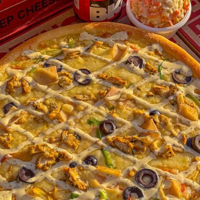 Chicken Ranch Pizza