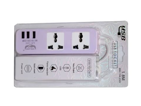 USB SOCKET 1.8M 250V