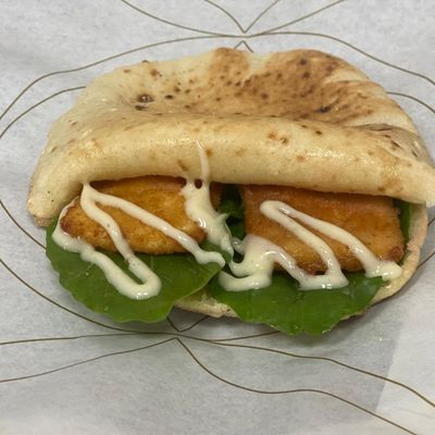 Fried Roumy Cheese Sandwich