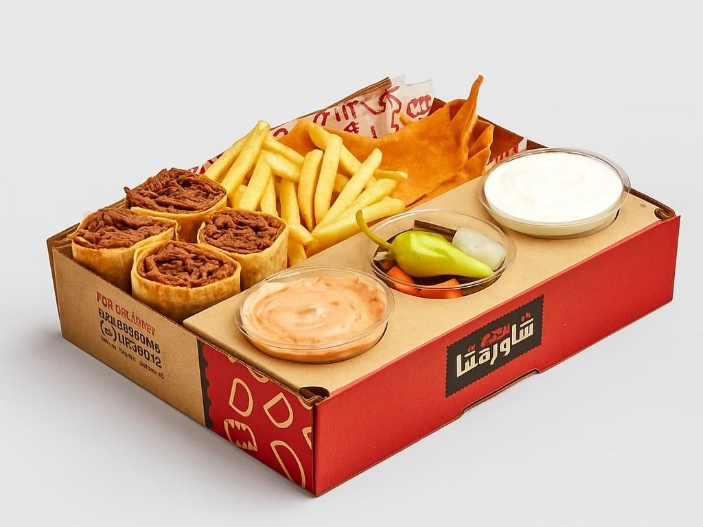 Arabic Meat Shawarma Box