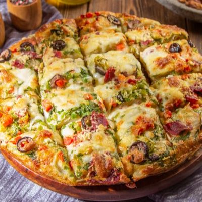 Oriental Strips Pizza